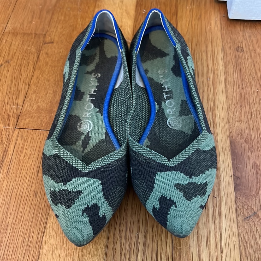 Rothy’s Pointed Toe Camouflage Flat - image 6